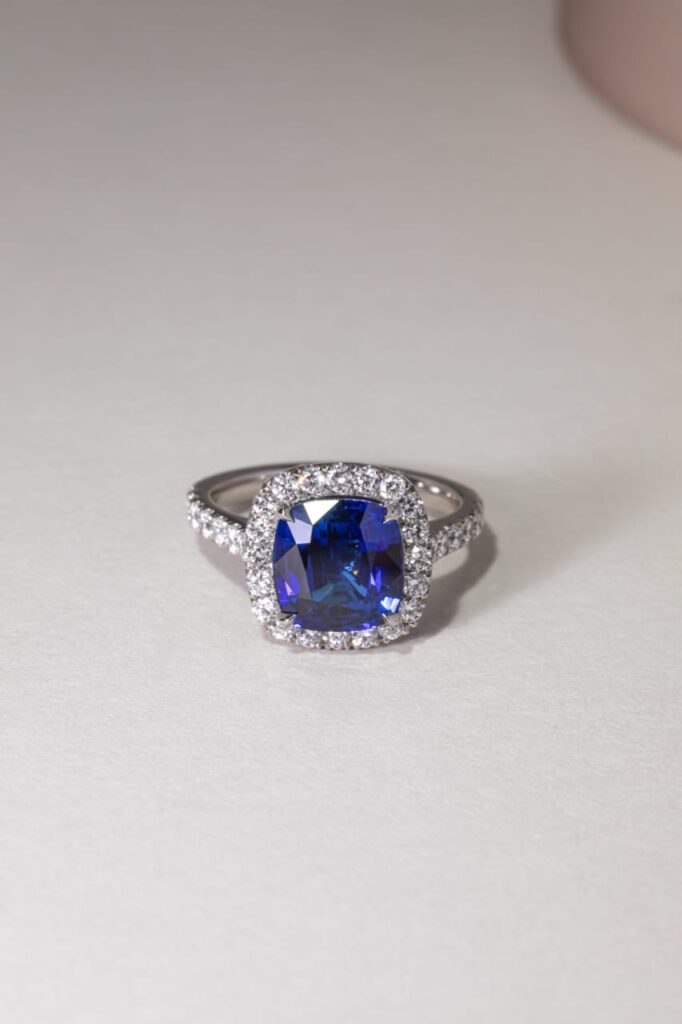 1 ct blue diamond